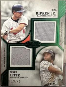 Cal Ripken Jr. / Derek Jeter [Green] #DPR-RJ