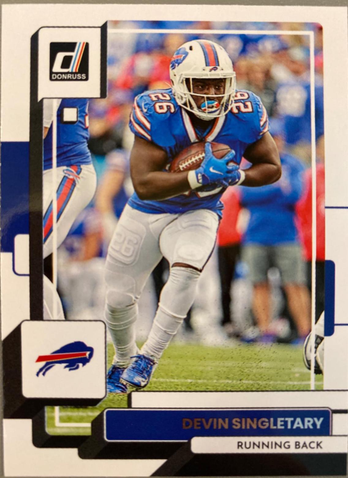 Devin Singletary #117 2022 Panini Donruss Football