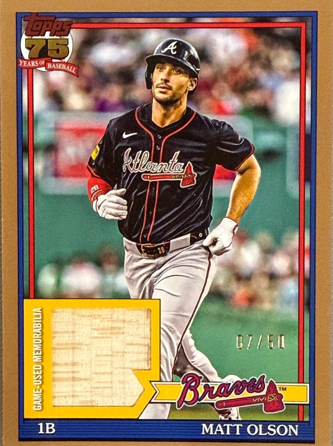 Matt Olson [Gold] #91R-MO