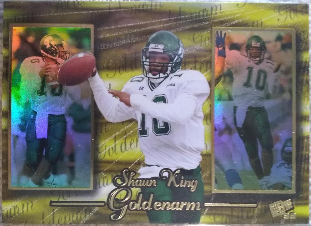 Shawn King #GA8 Football Cards 1999 Press Pass Goldenarm