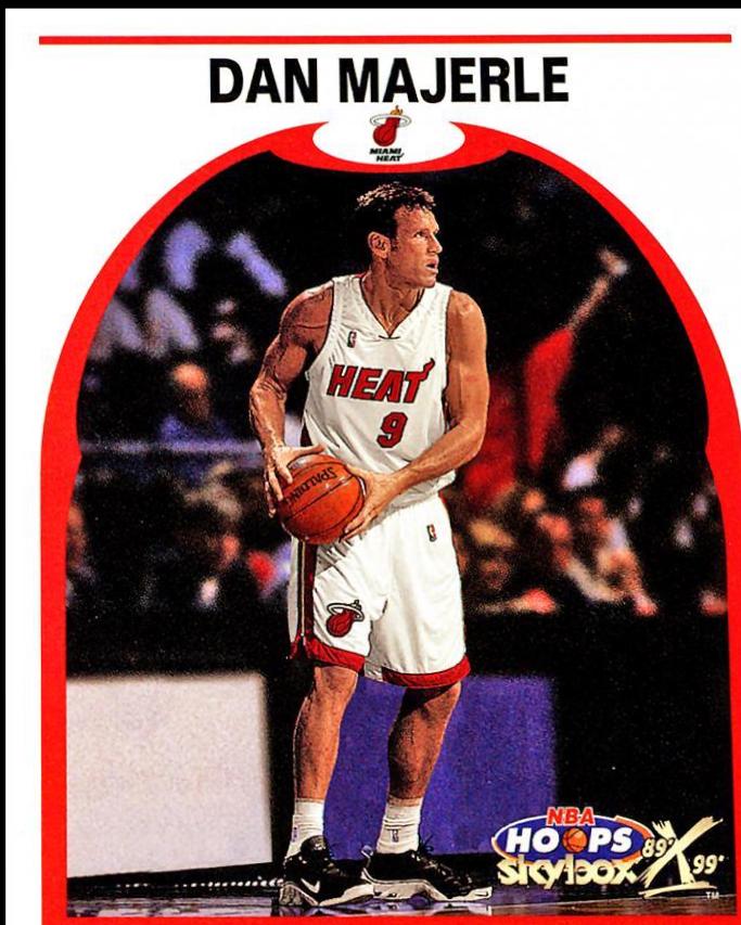 Dan Majerle #94 Basketball Cards 1999 Hoops Decade