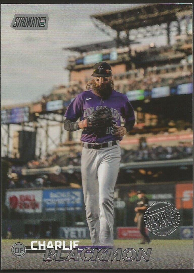 Charlie Blackmon [Members Only] #51