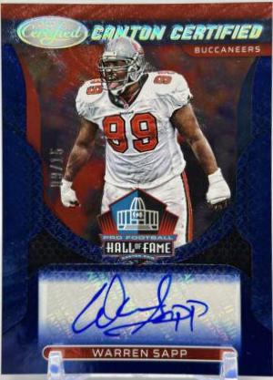 Warren Sapp [Blue] #CCS-WS