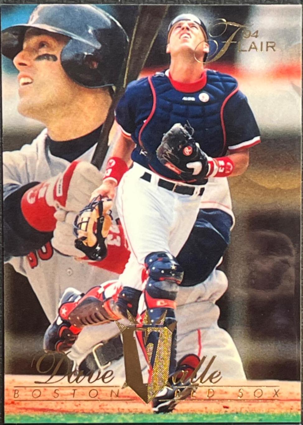Dave Valle #17 Baseball Cards 1994 Flair