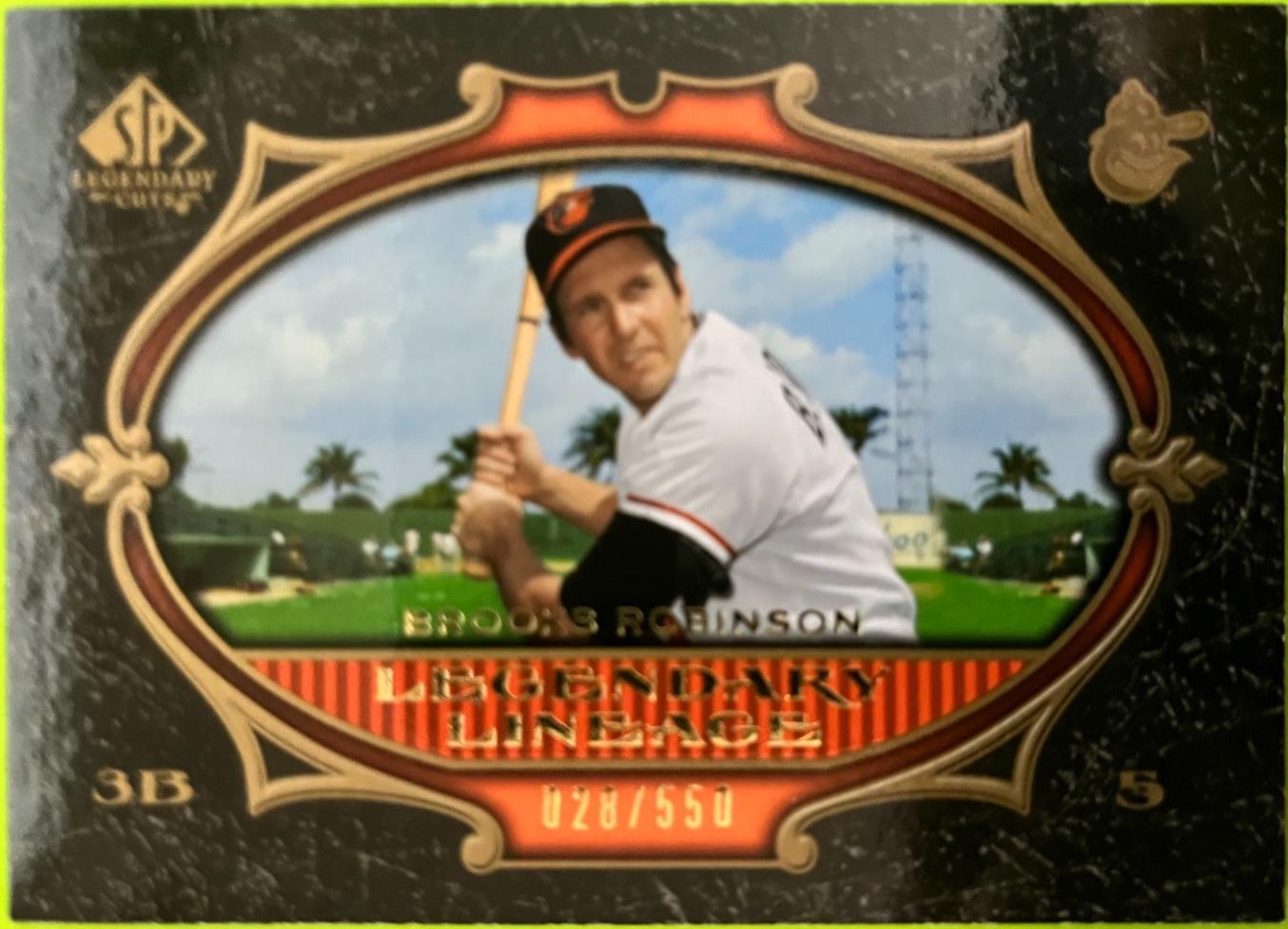 Brooks Robinson #102 2007 Sp Legendary Cuts Baseball