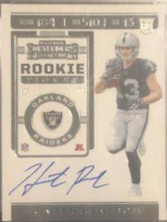 Hunter Renfrow #139 2019 Panini Contenders Football