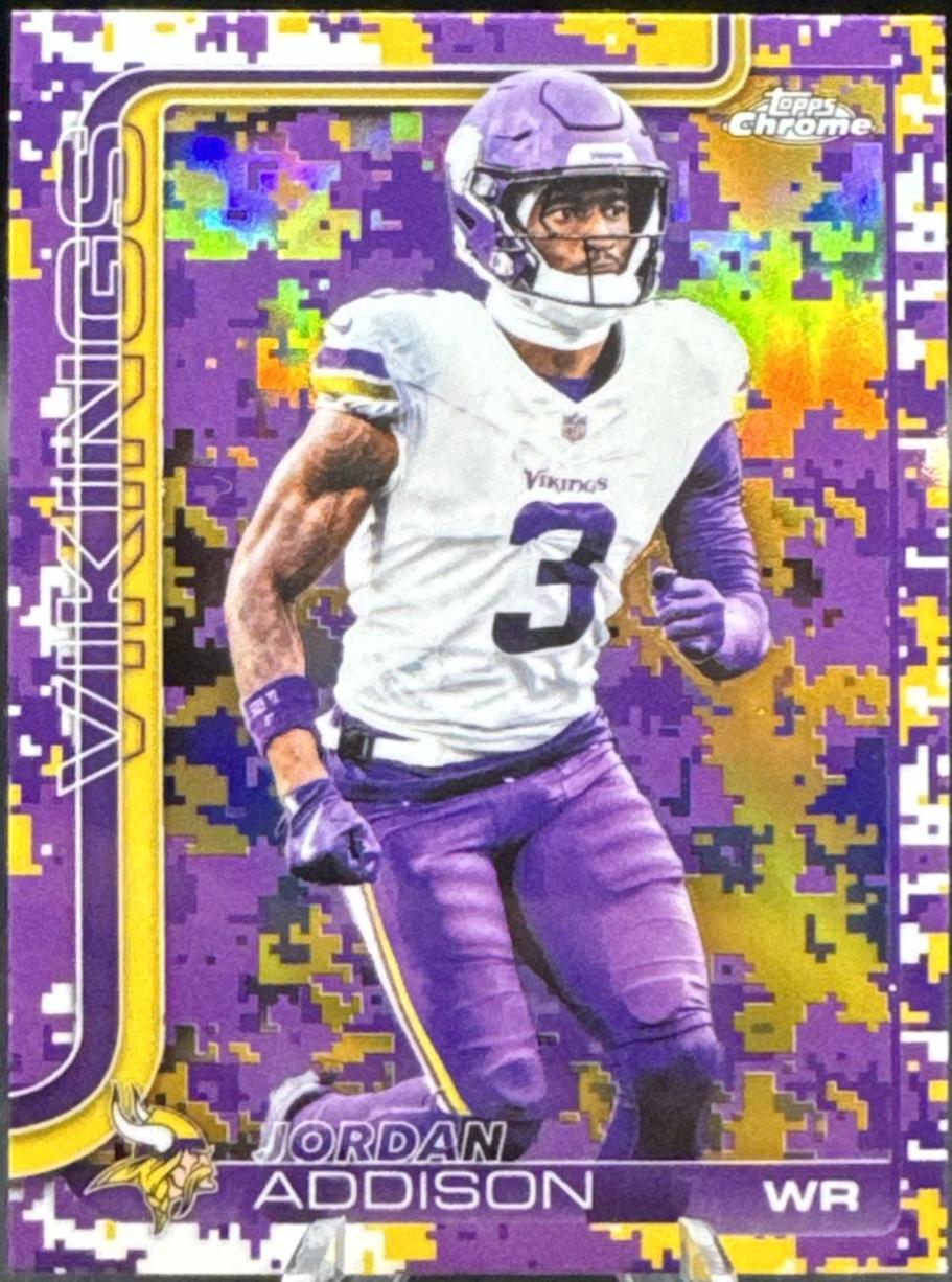 Jordan Addison [Team Camo Variation] #202