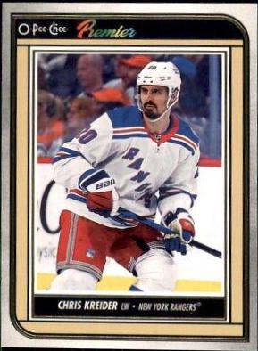 Chris Kreider #P-38 2022 O Pee Chee Premier Hockey