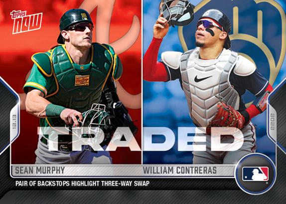 Sean Murphy, William Contreras #OS-49 2022 Topps Now Off Season Baseball