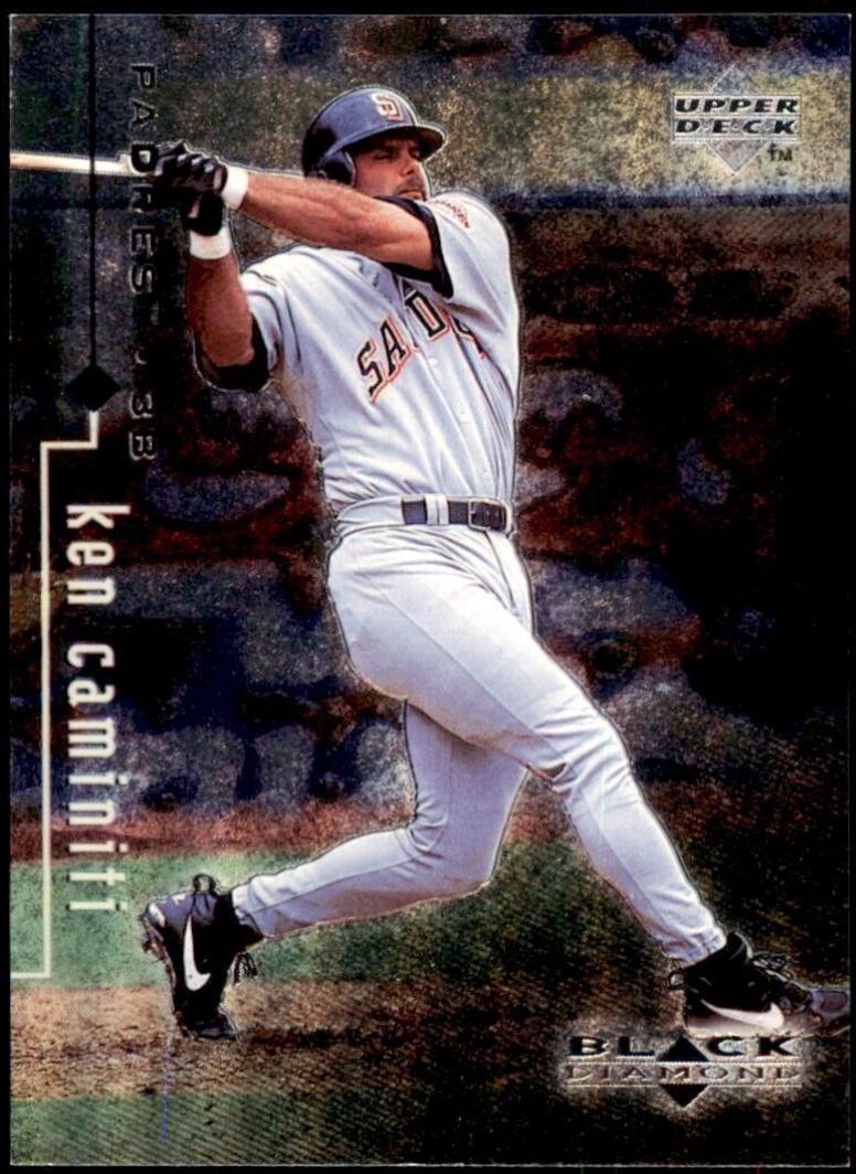 Ken Caminiti #70 Baseball Cards 1999 Upper Deck Black Diamond