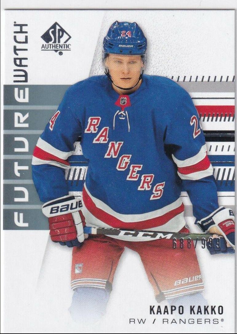 Kaapo Kakko #197 2019-20 SP Authentic Hockey