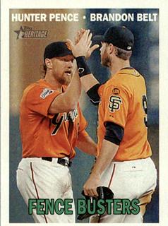 Brandon Belt, Hunter Pence