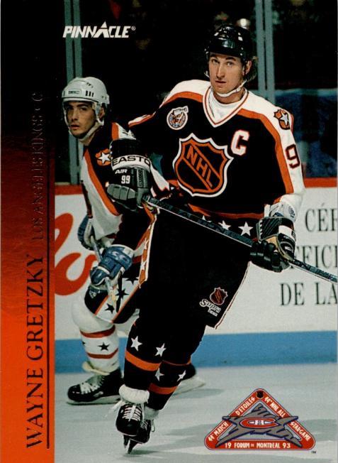 Wayne Gretzky #45 1993 Score Canadian Pinnacle All Stars Hockey