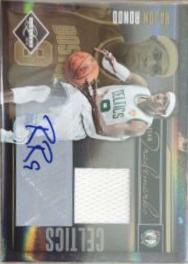 Rajon Rondo #18 2010-11 Panini Limited Basketball Team Trademarks