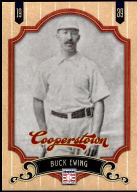 Buck Ewing #11 Baseball Cards 2012 Panini Cooperstown