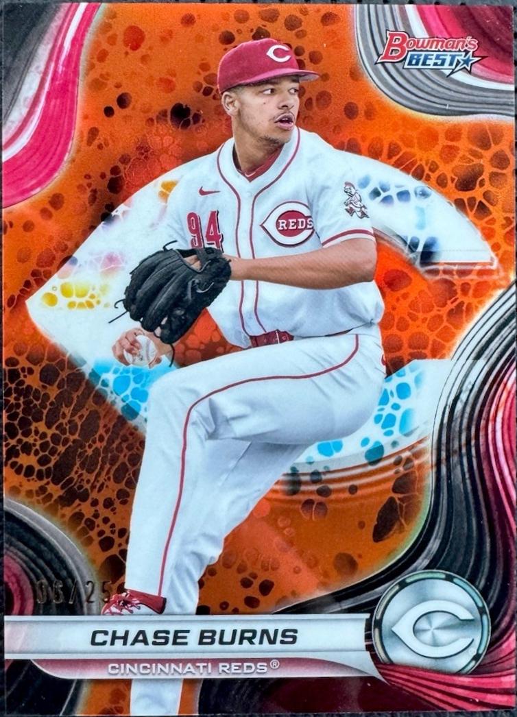 Chase Burns [Orange Refractor] #TP-28