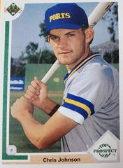 Chris Johnson #56 Baseball Cards 1991 Upper Deck Prices