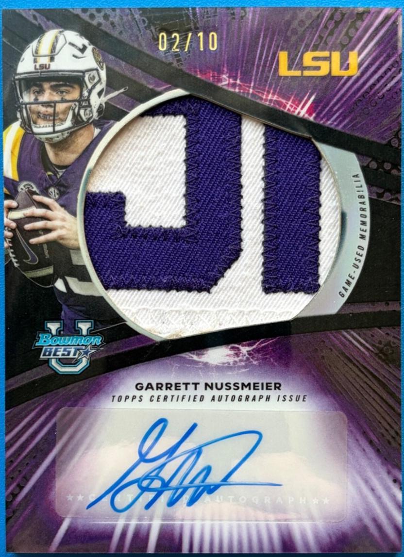 Garrett Nussmeier [Black] #JRA-GN