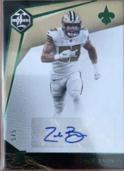 Zack Baun [Autograph Emerald] #244
