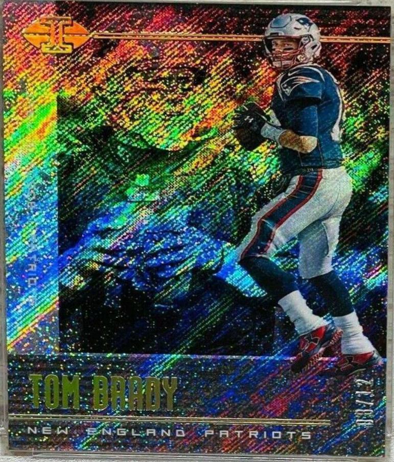 Drew Bledsoe, Tom Brady #65 Football Cards 2019 Panini Illusions