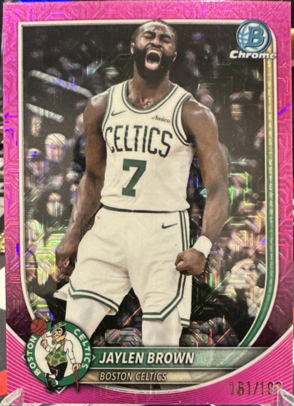 Jaylen Brown [Fuchsia Refractor] #BCV-57
