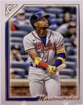 Ronald Acuna Jr. #MS-1 Baseball Cards 2022 Topps Gallery Masterstrokes