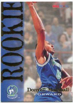 Donyell Marshall #351 Basketball Cards 1994 Hoops