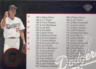 Hideo Nomo / Marty Cordova  Checklist- 148-220