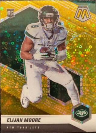 Elijah Moore [No Huddle Gold Mosaic] #316