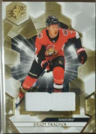 Brady Tkachuk #7 Hockey Cards 2020 SPx