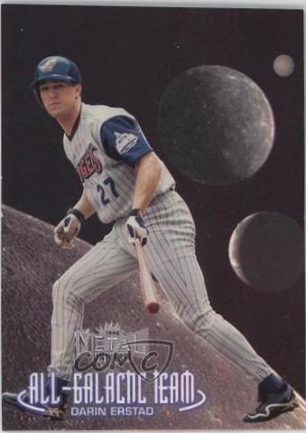 Darin Erstad #11 1998 Metal Universe All Galactic Team Baseball