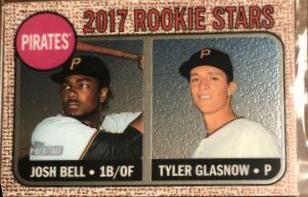 Pirates 2017 Rookie Stars: Josh Bell / Tyler Glasnow
