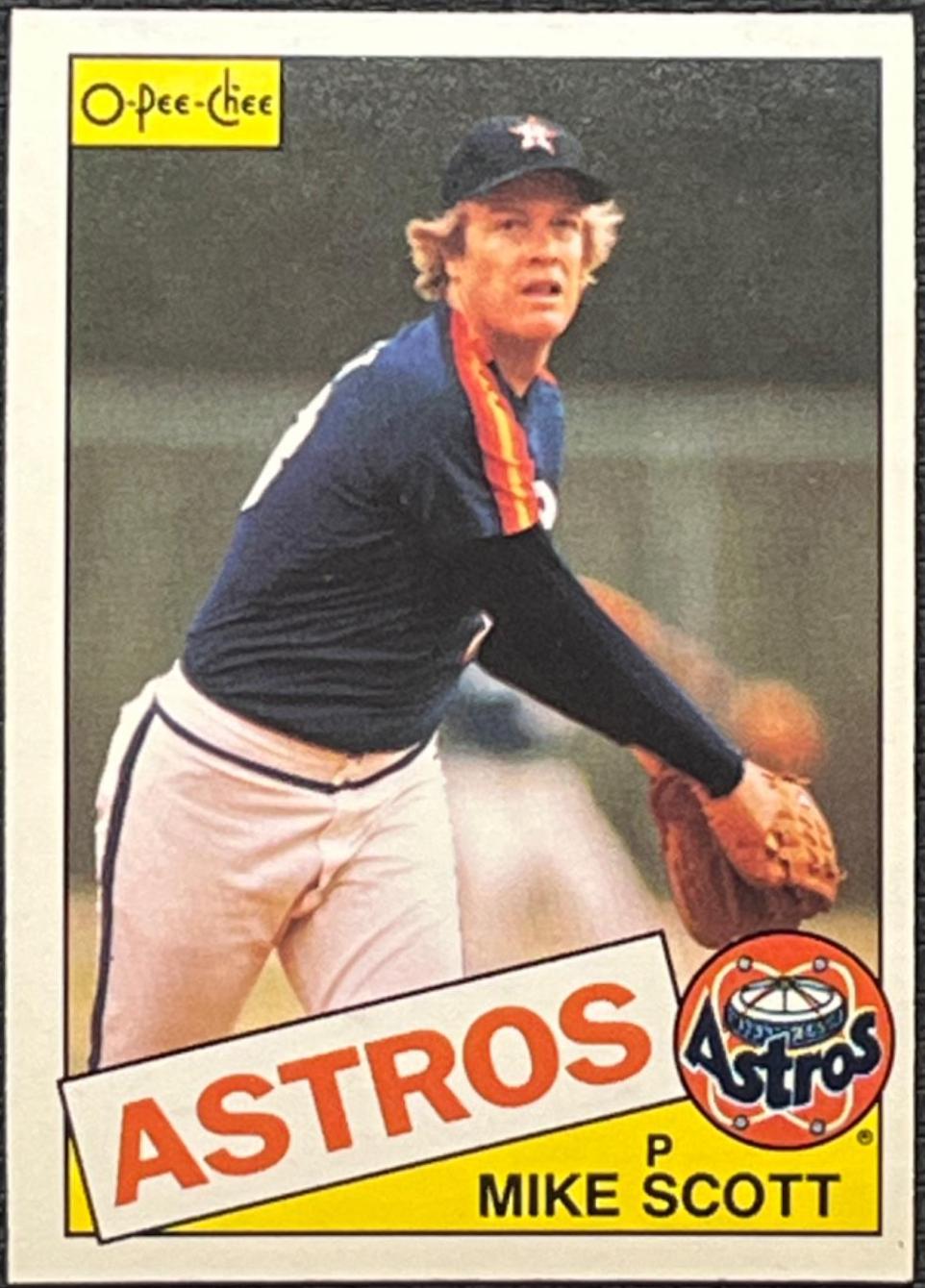 Mike Scott #17 Baseball Cards 1985 O Pee Chee
