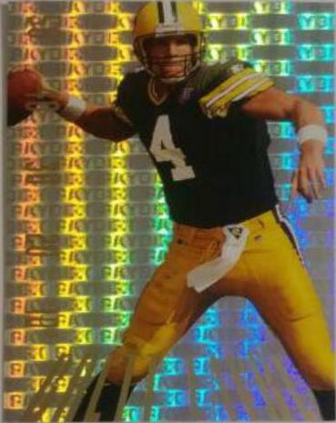 Brett Favre #PD10 Football Cards 1995 Skybox Premium Paydirt