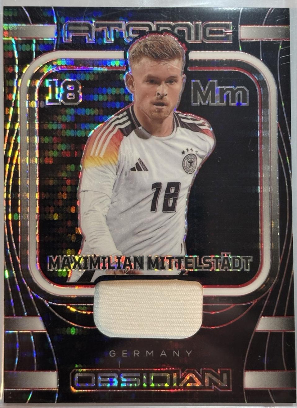 Maximilian Mittelstadt #AM-MM 2023 Panini Obsidian Atomic Material Soccer