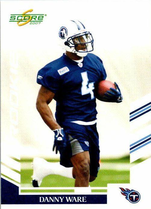 Danny Ware #312 Football Cards 2007 Panini Score