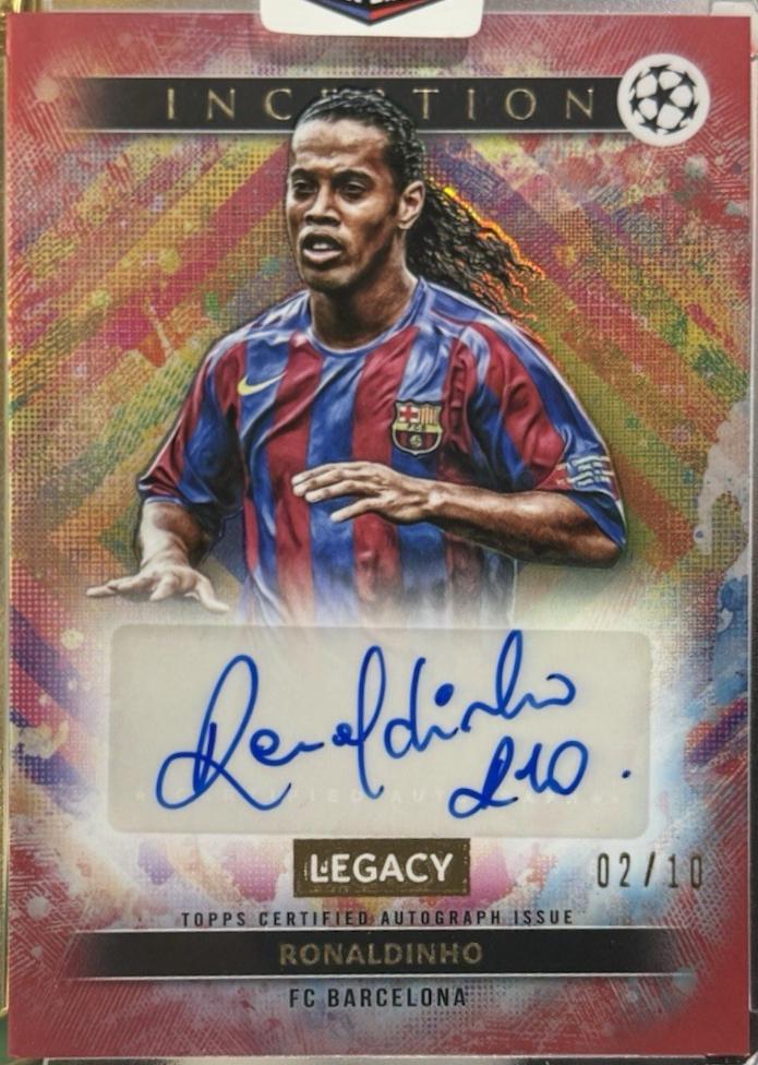 ronaldinho limited edition card Topps Match Attax 2023 2024 Ronaldinho Artists of the Game Limited Edition  Card : Amazon.co.uk: Sports & Outdoors main image 1