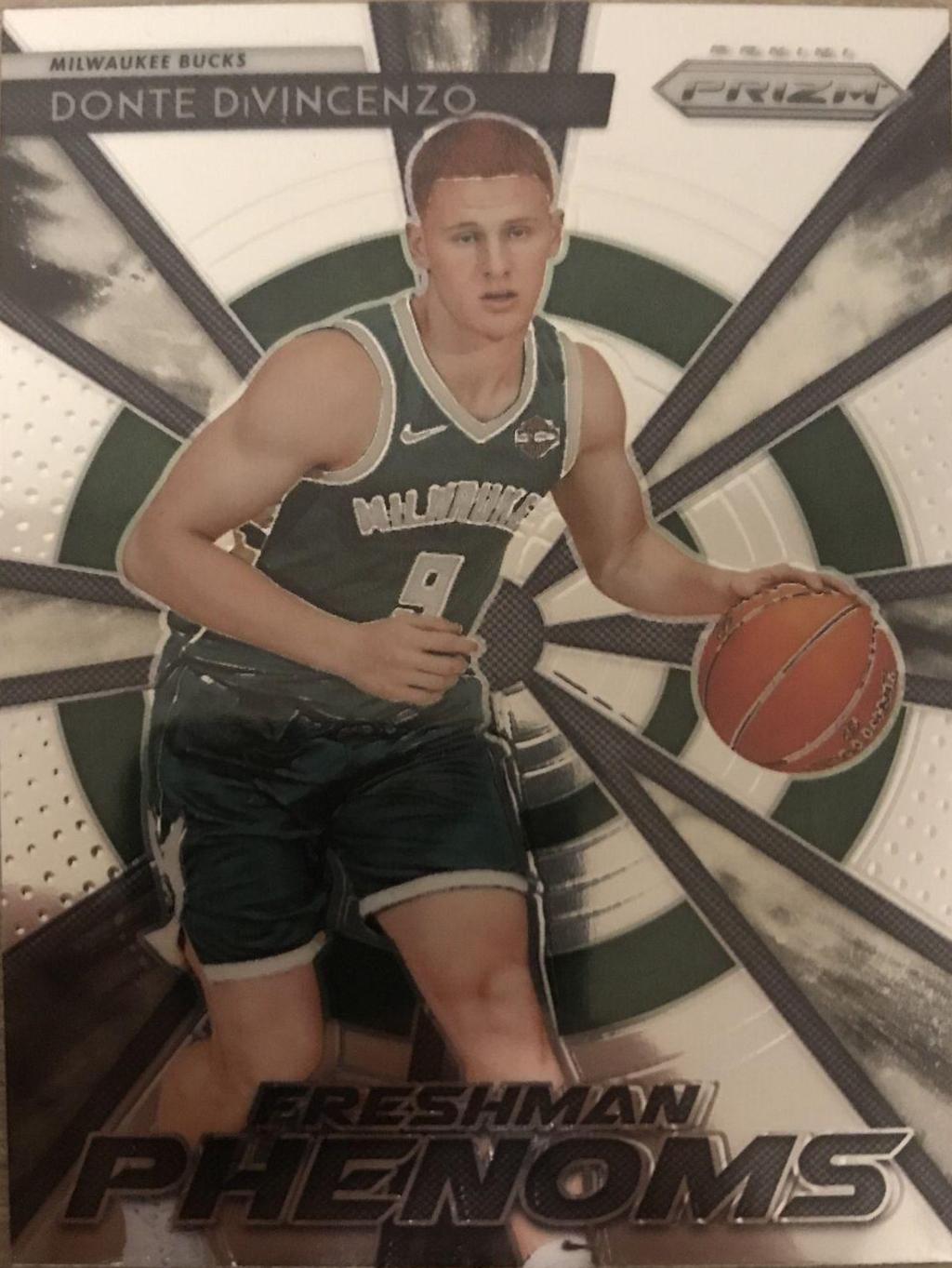 Donte DiVincenzo #9 Basketball Cards 2018 Panini Prizm Freshman Phenoms