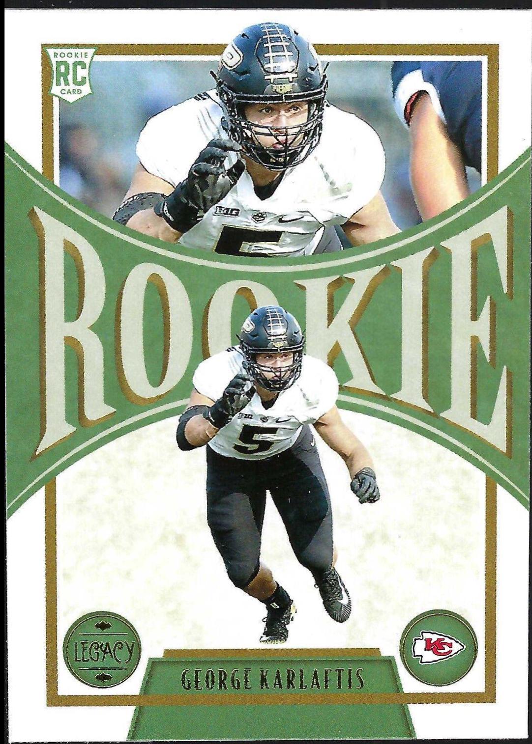 George Karlaftis #174 Football Cards 2022 Panini Legacy