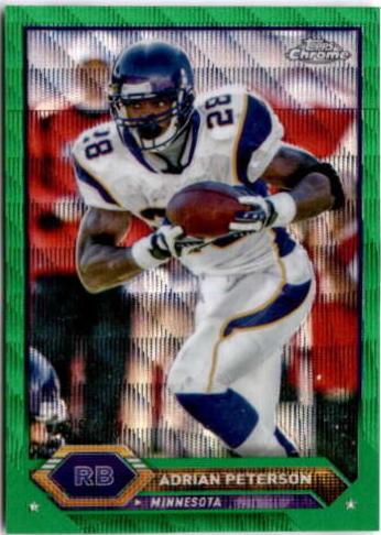 Adrian Peterson [Green Wave Refractor] #38