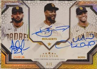 Xander Bogaerts / Juan Soto / Fernando Tatis Jr.