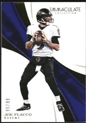 Joe Flacco #7 Football Cards 2017 Panini Immaculate Collection