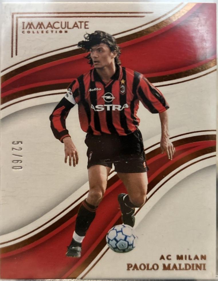 Paolo Maldini #264 2023 Panini Immaculate Soccer