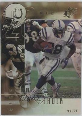 Marshall Faulk #72 1999 SPx Football
