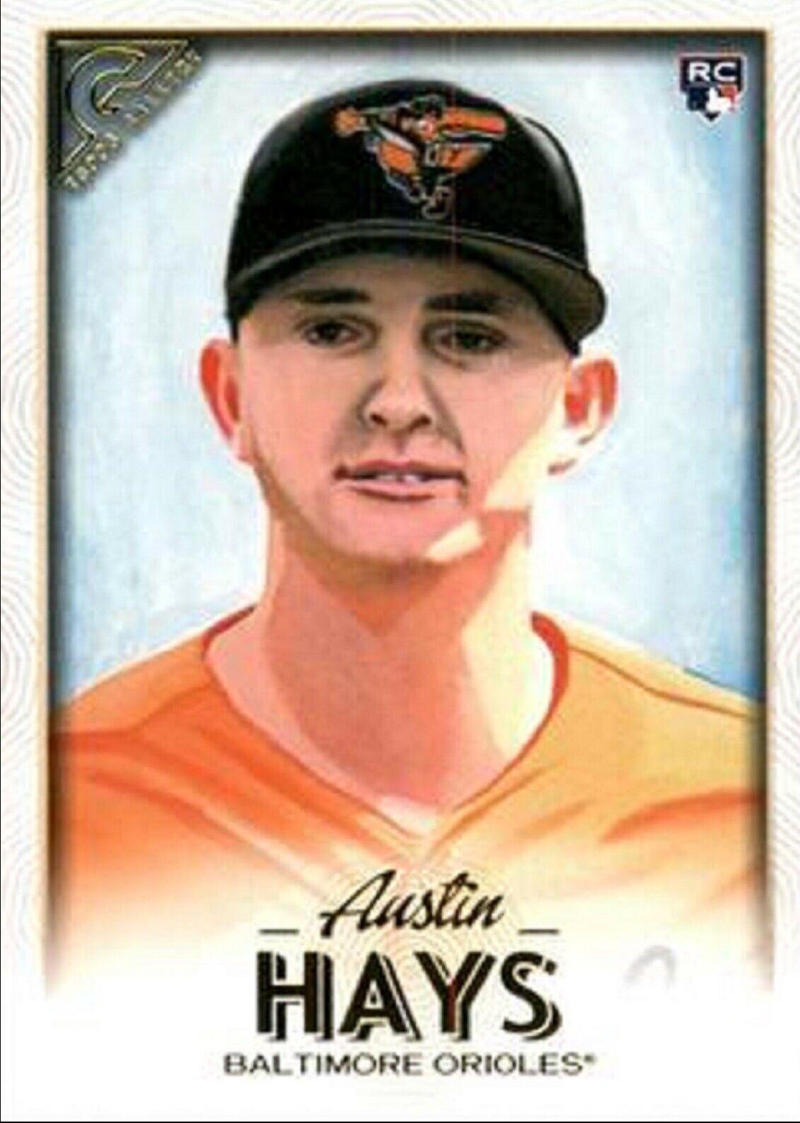 Austin Hays #99 Baseball Cards 2018 Topps Gallery
