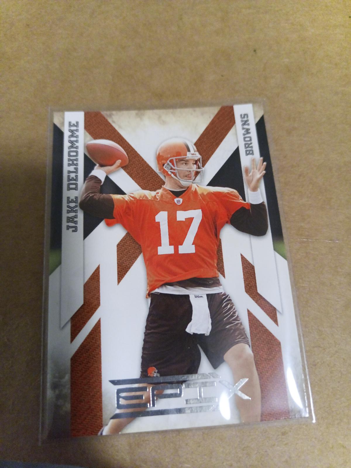 Jake Delhomme #22 Football Cards 2010 Panini Epix