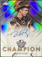 Buster Posey #WSC-BP Prices | 2025 Topps Chrome World Series