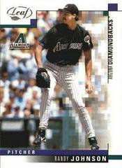 Randy Johnson #128 Baseball Cards 2003 Leaf Prices