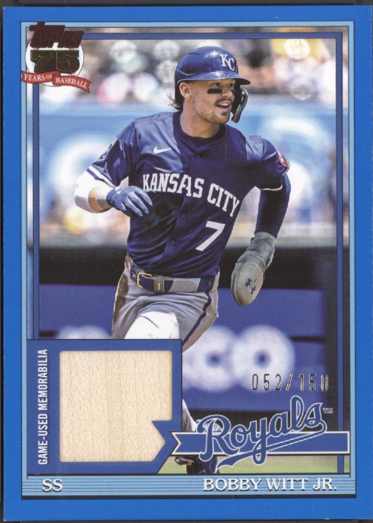 Bobby Witt Jr. [Blue] #91R-BW