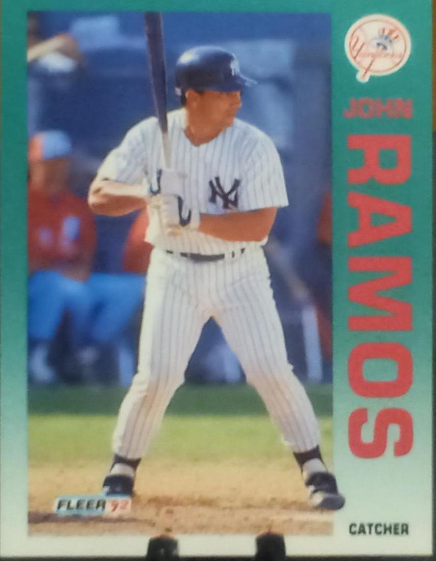 John Ramos #242 Baseball Cards 1992 Fleer